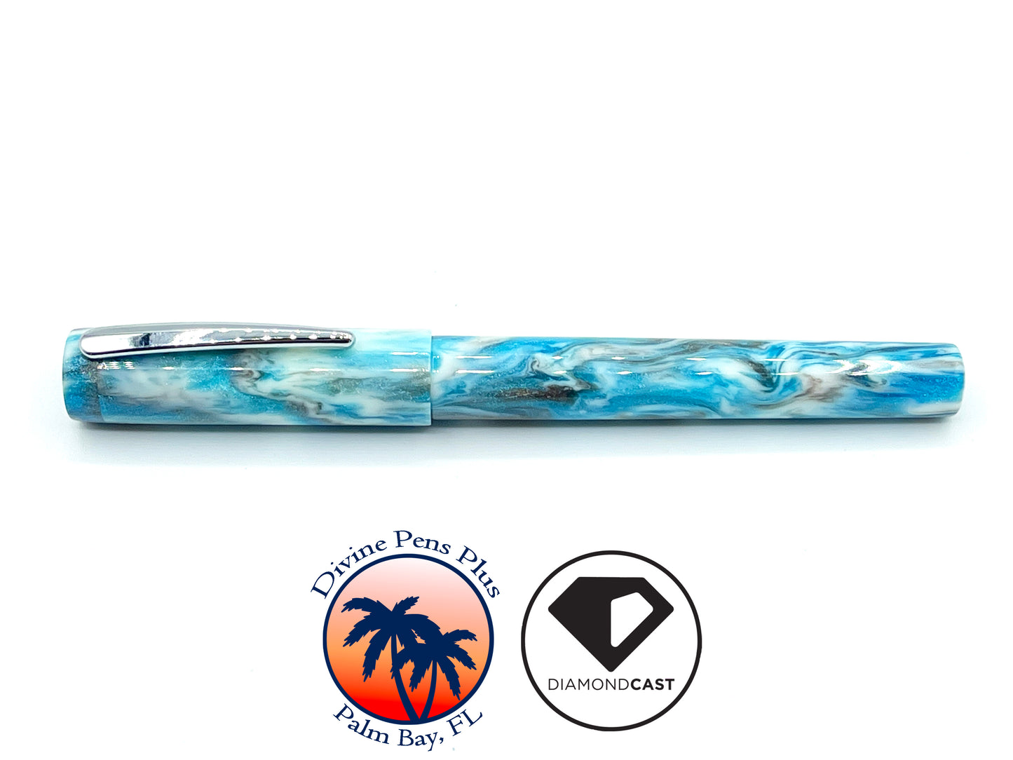 Agape Fountain Pen - "30 Below" DiamondCast™