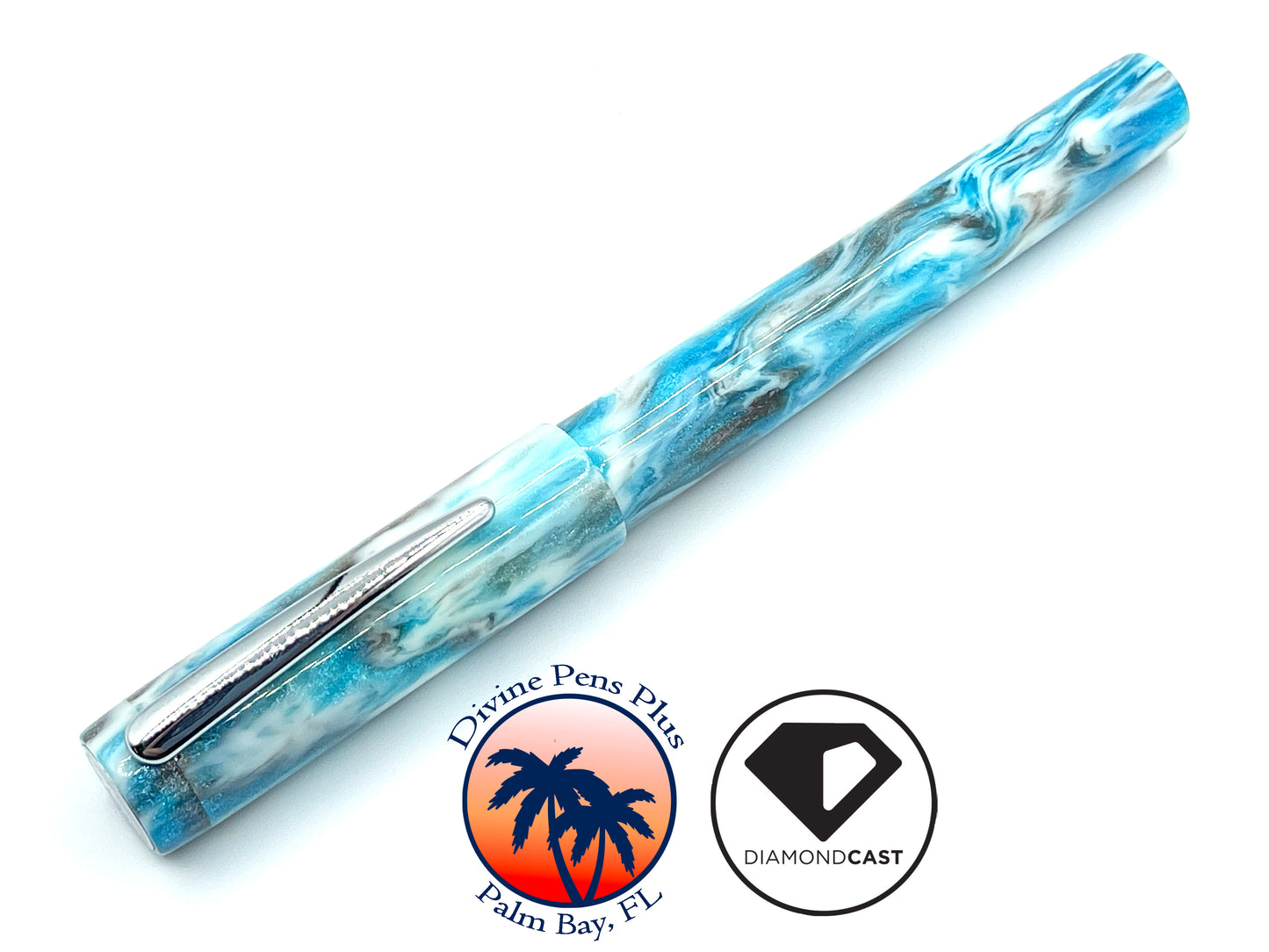 Agape Fountain Pen - "30 Below" DiamondCast™