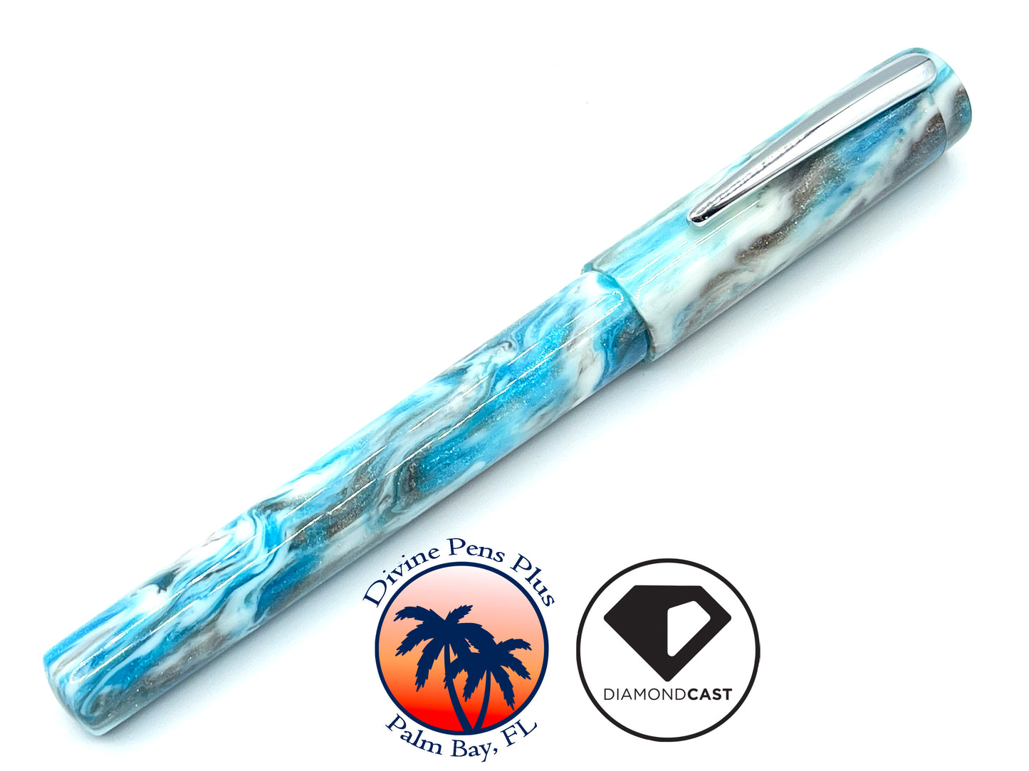 Agape Fountain Pen - "30 Below" DiamondCast™