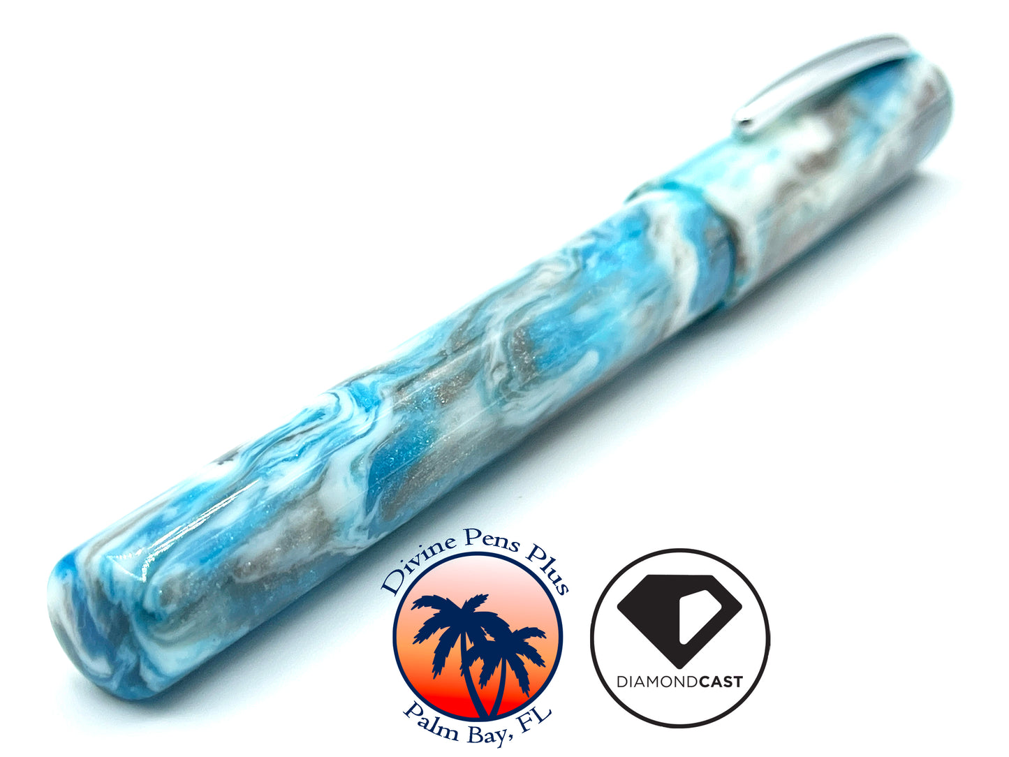 Agape Fountain Pen - "30 Below" DiamondCast™