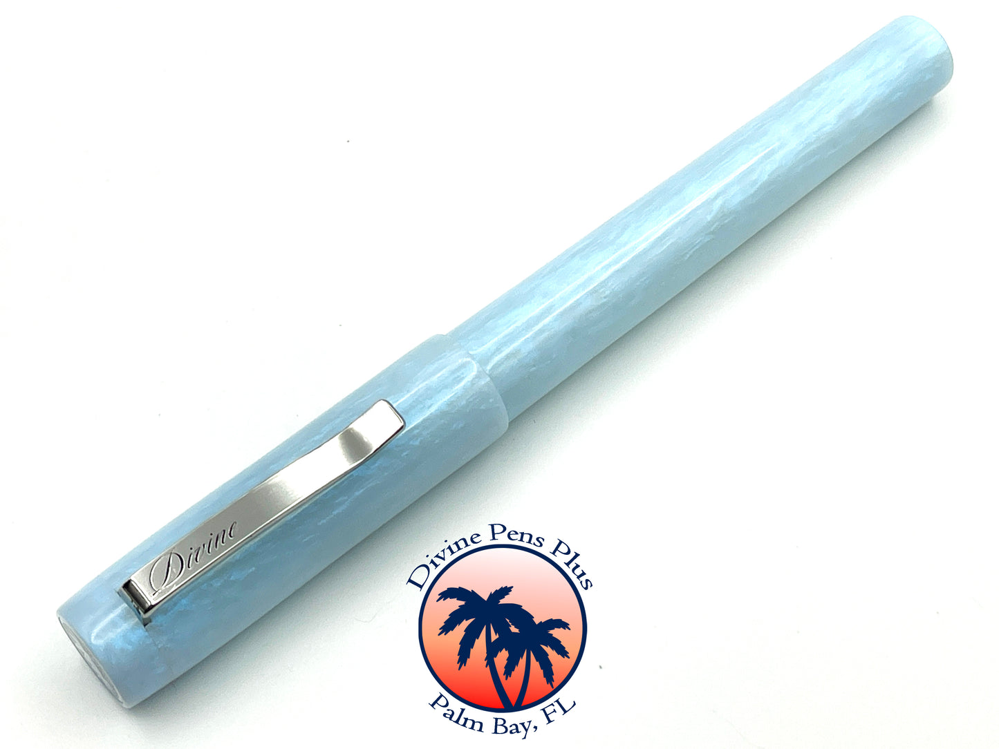 Agape Fountain Pen - "Electric Blue"