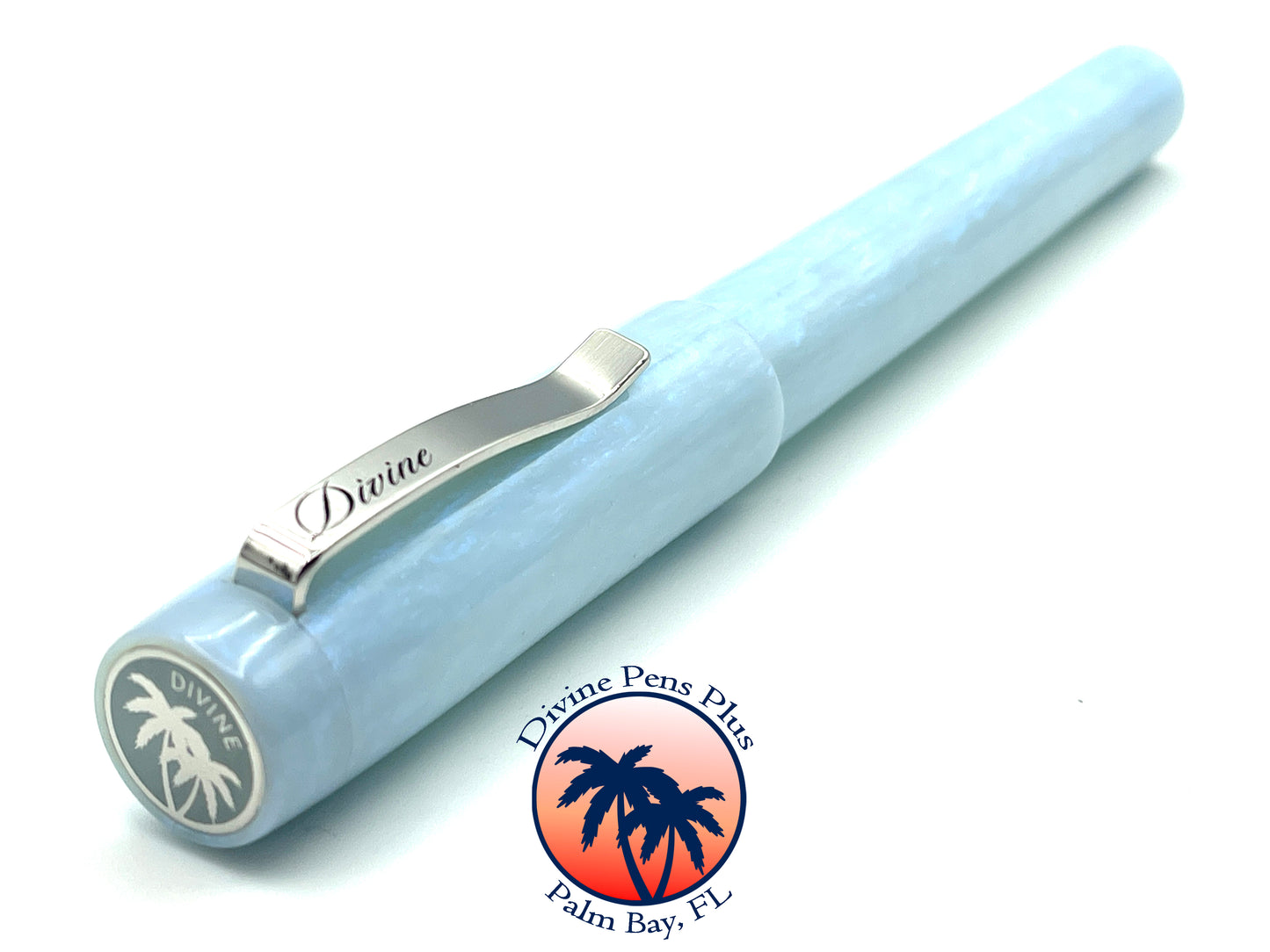 Agape Fountain Pen - "Electric Blue"