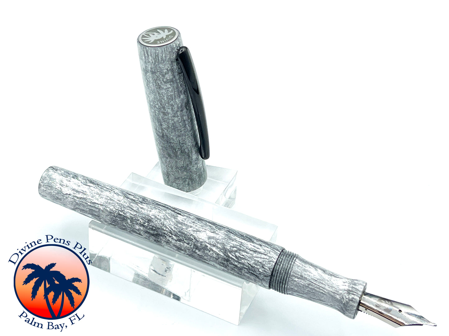 Agape Fountain Pen - "Liquid Metal"