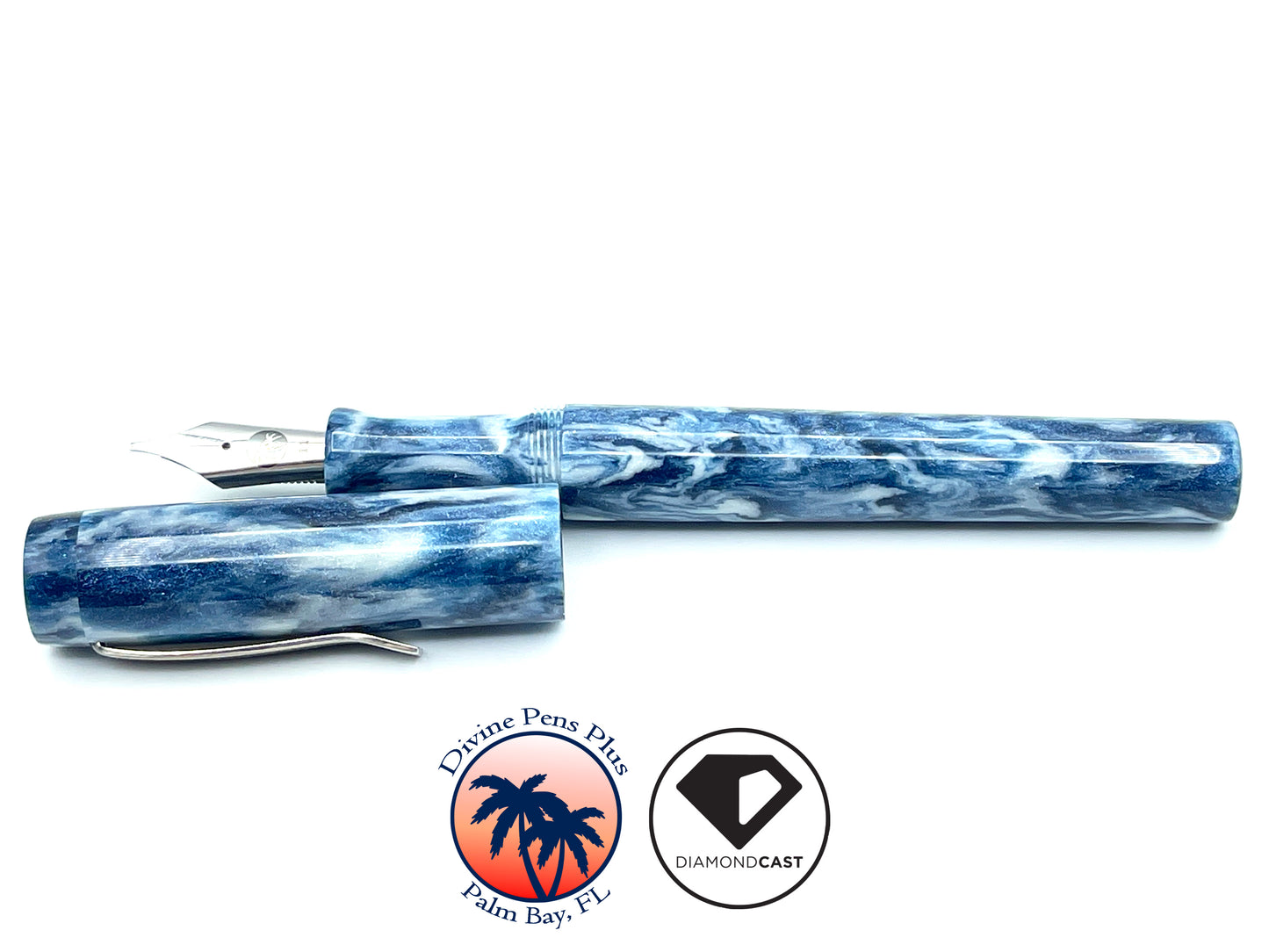 Agape Fountain Pen - "Midnight Skies" DiamondCast™