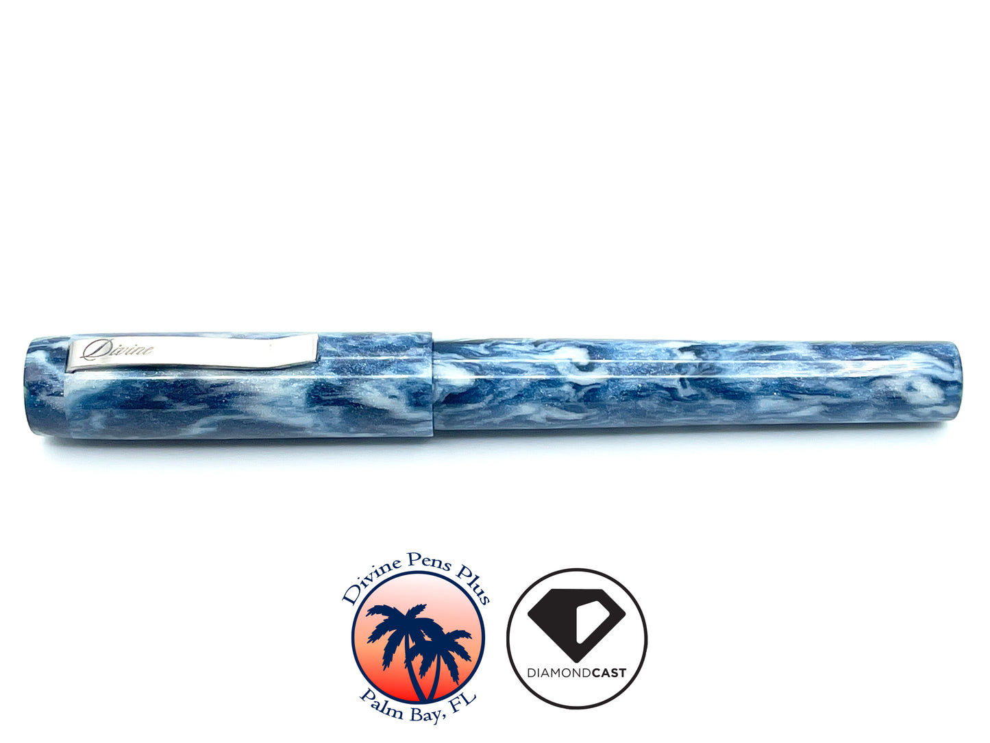 Agape Fountain Pen - "Midnight Skies" DiamondCast™