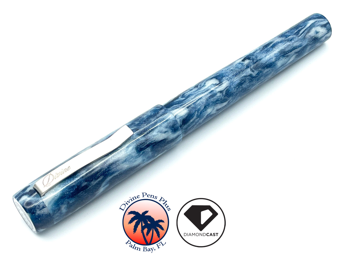 Agape Fountain Pen - "Midnight Skies" DiamondCast™