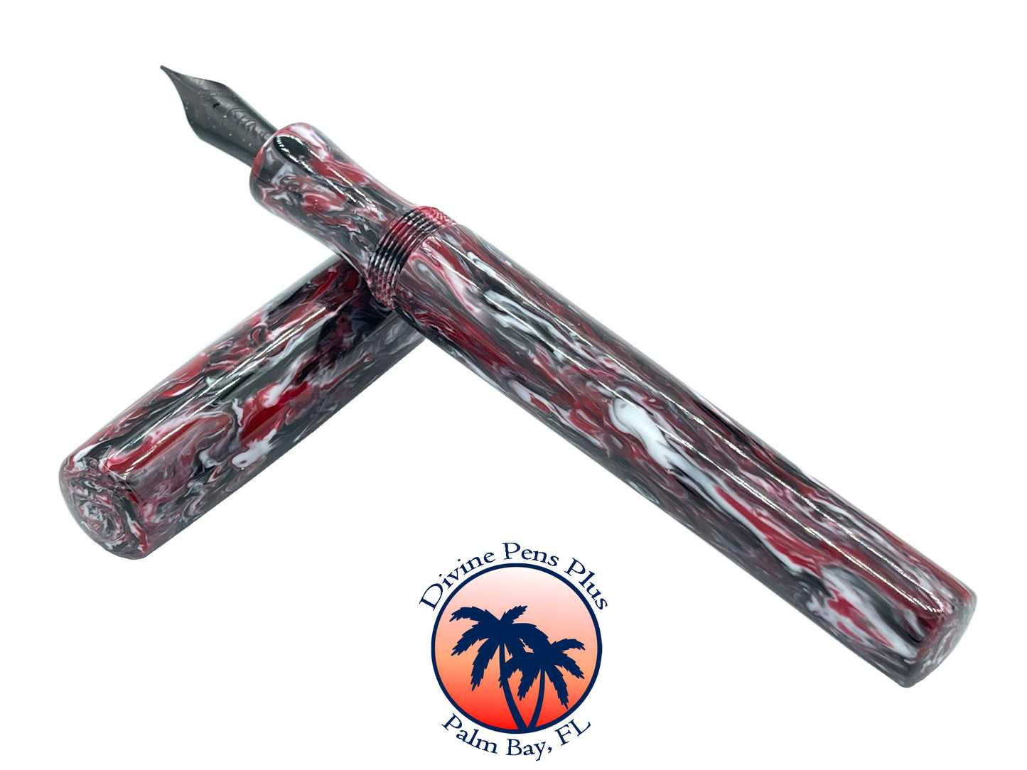 Spes Fountain Pen - "Black Cherry"