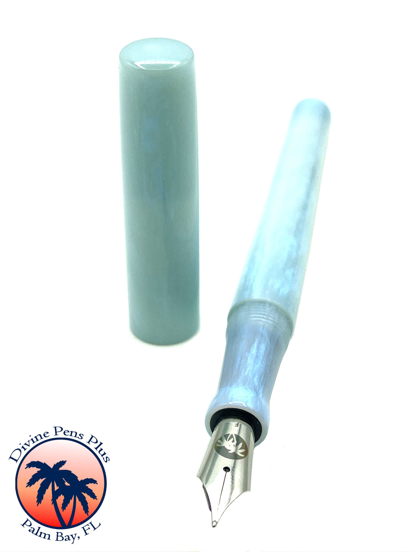 Caritas Fountain Pen - "Electric Blue"