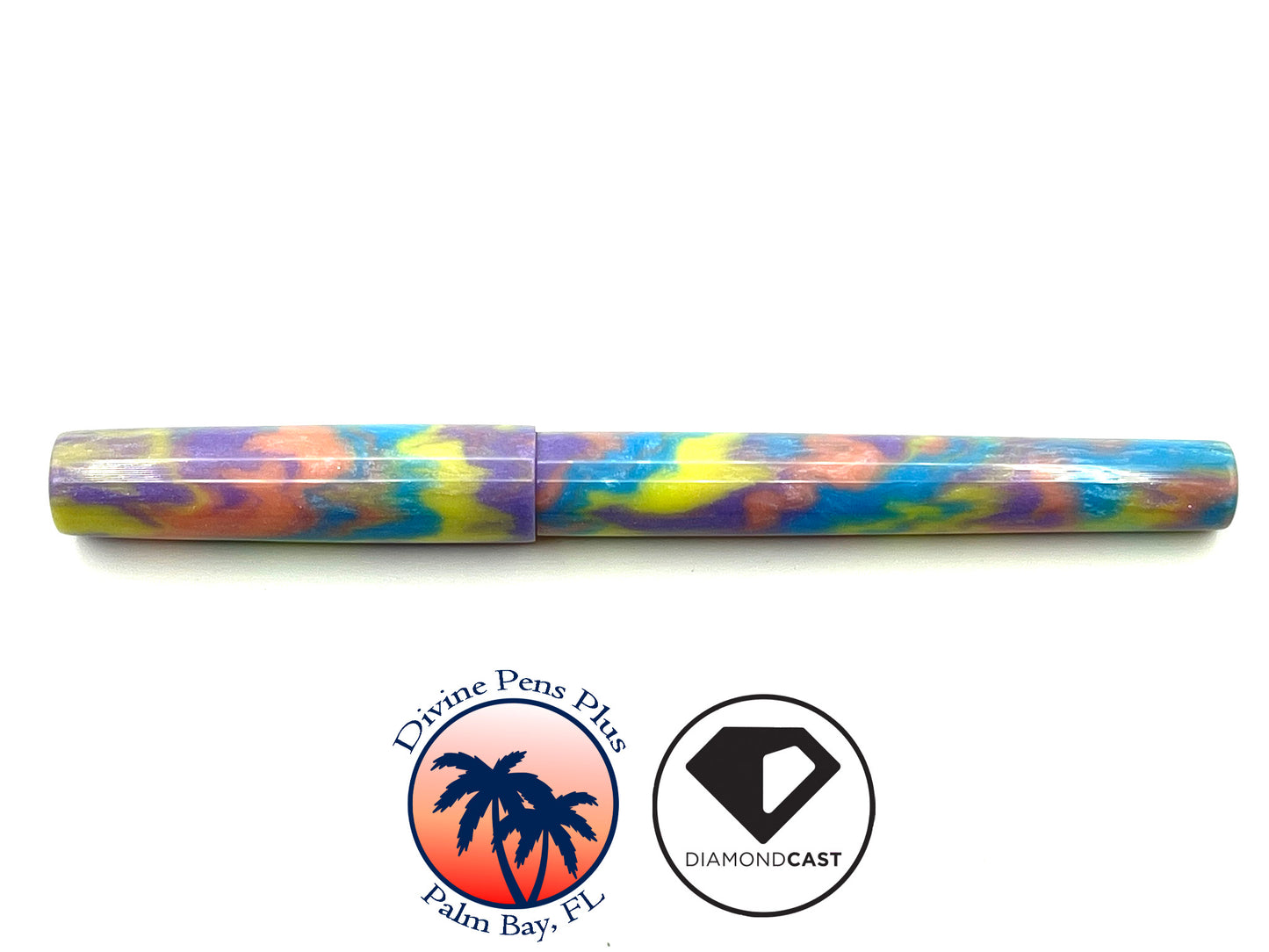 Caritas Fountain Pen - "Unicorn Poop" DiamondCast™