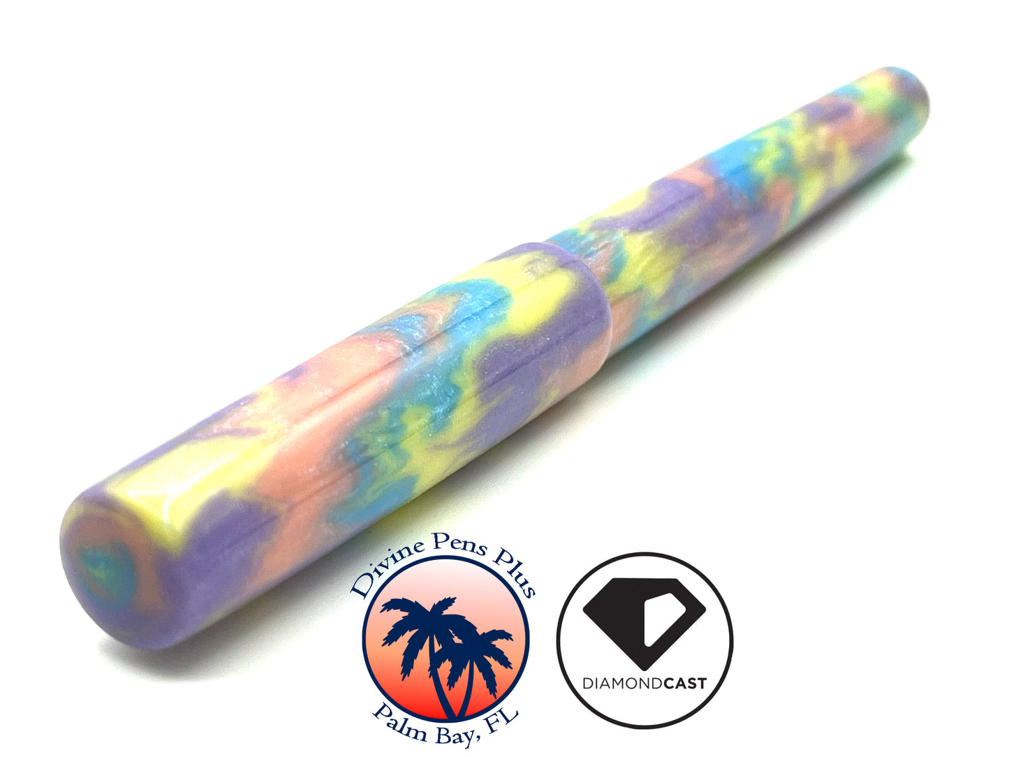 Caritas Fountain Pen - "Unicorn Poop" DiamondCast™