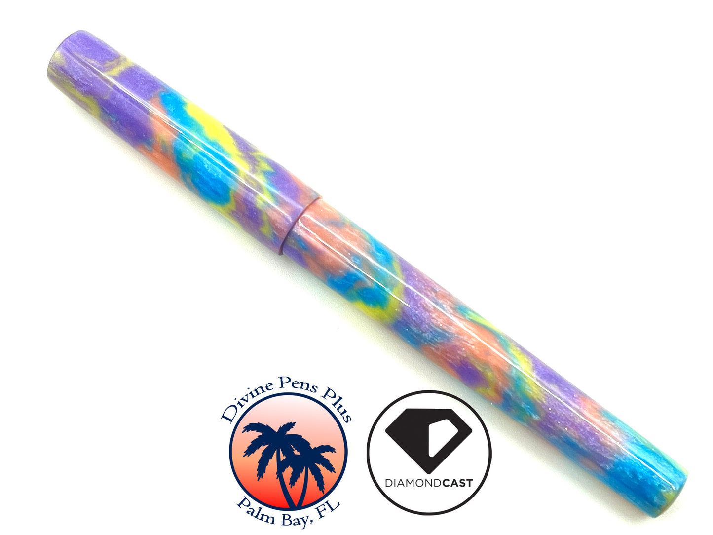 Caritas Fountain Pen - "Unicorn Poop" DiamondCast™