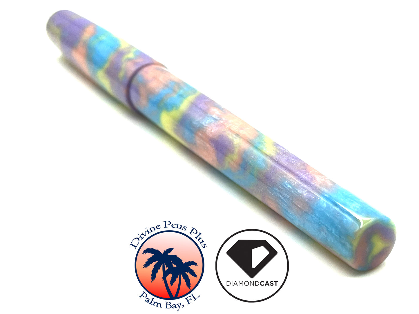 Caritas Fountain Pen - "Unicorn Poop" DiamondCast™