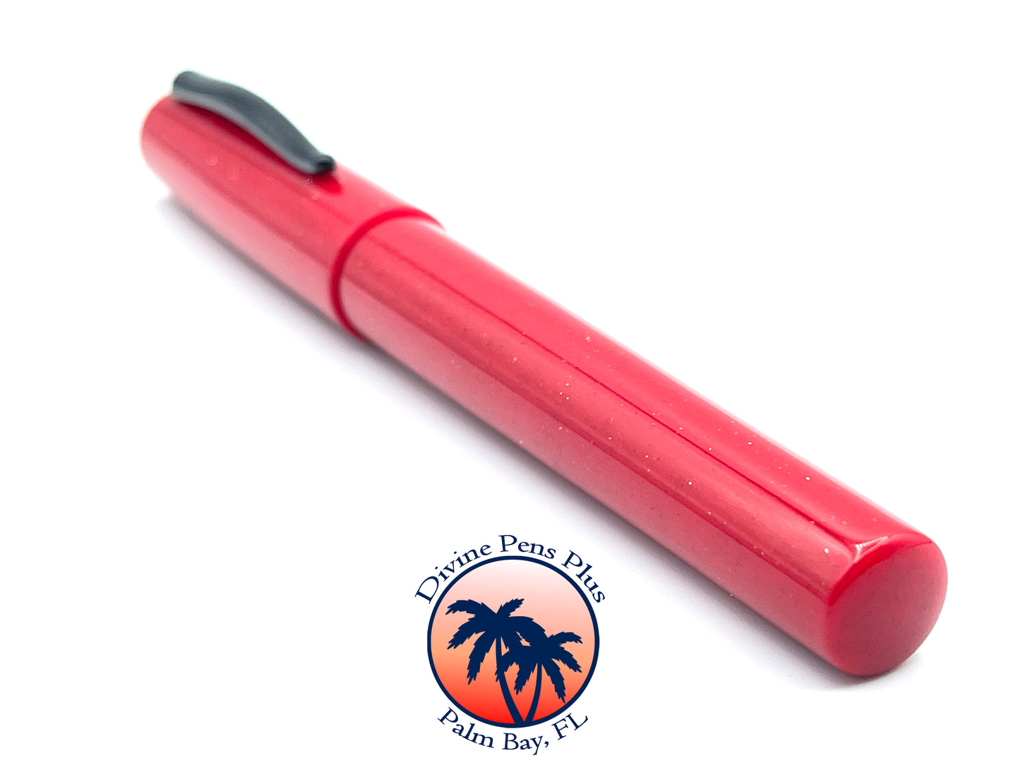 Agape Fountain Pen - "Red Sparkle"