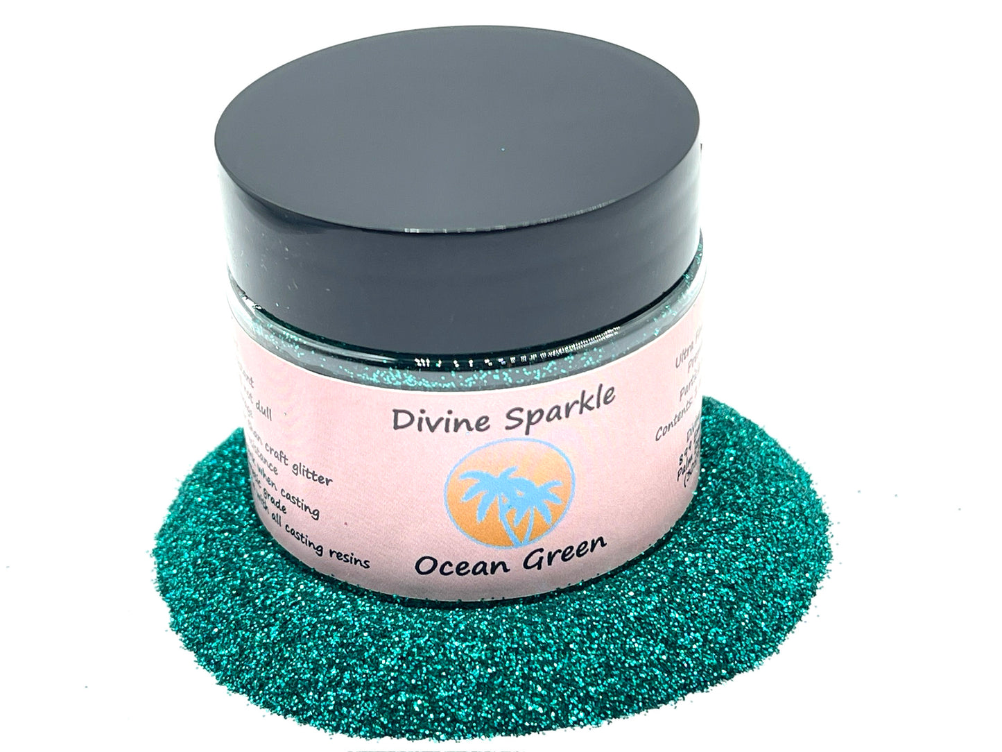 Divine Sparkle - Ocean Green