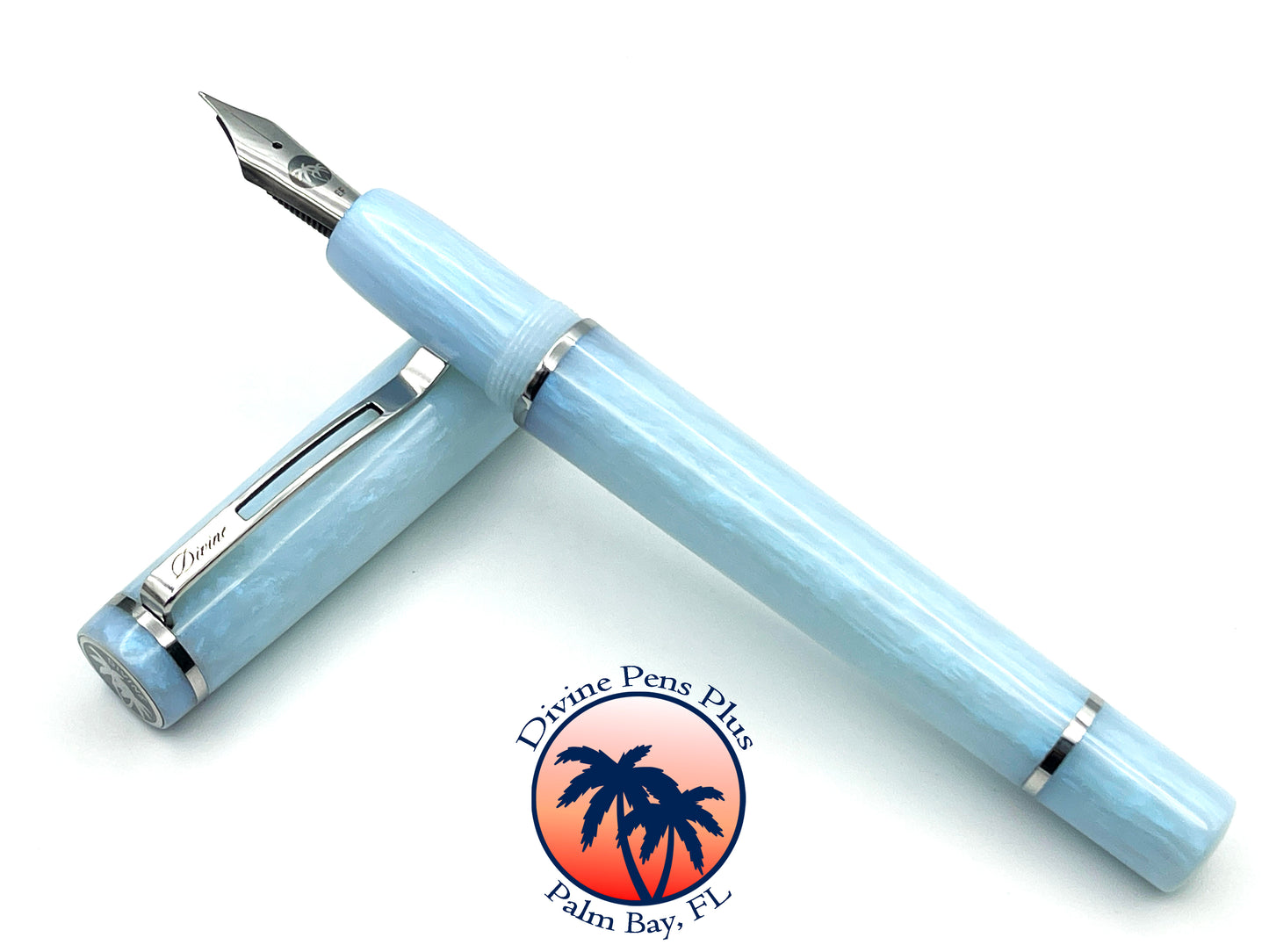 Divinus Fountain Pen - "Electric Blue"