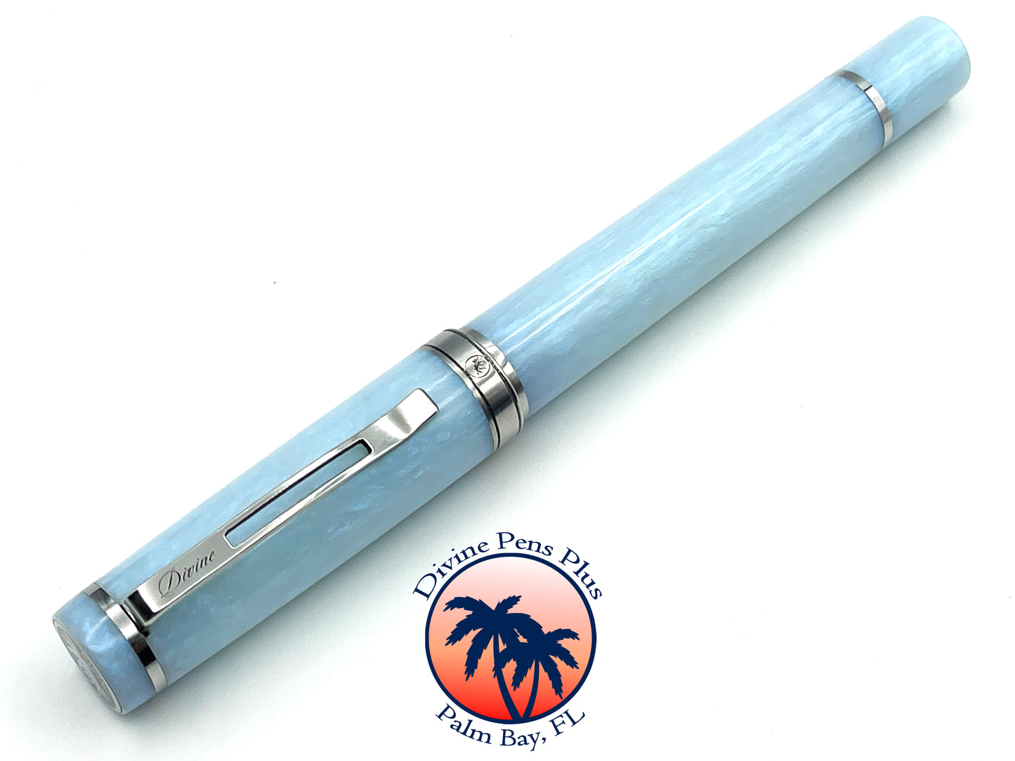 Divinus Fountain Pen - "Electric Blue"