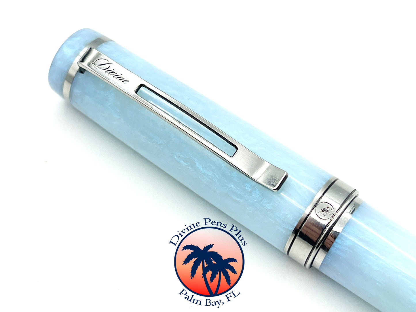 Divinus Fountain Pen - "Electric Blue"