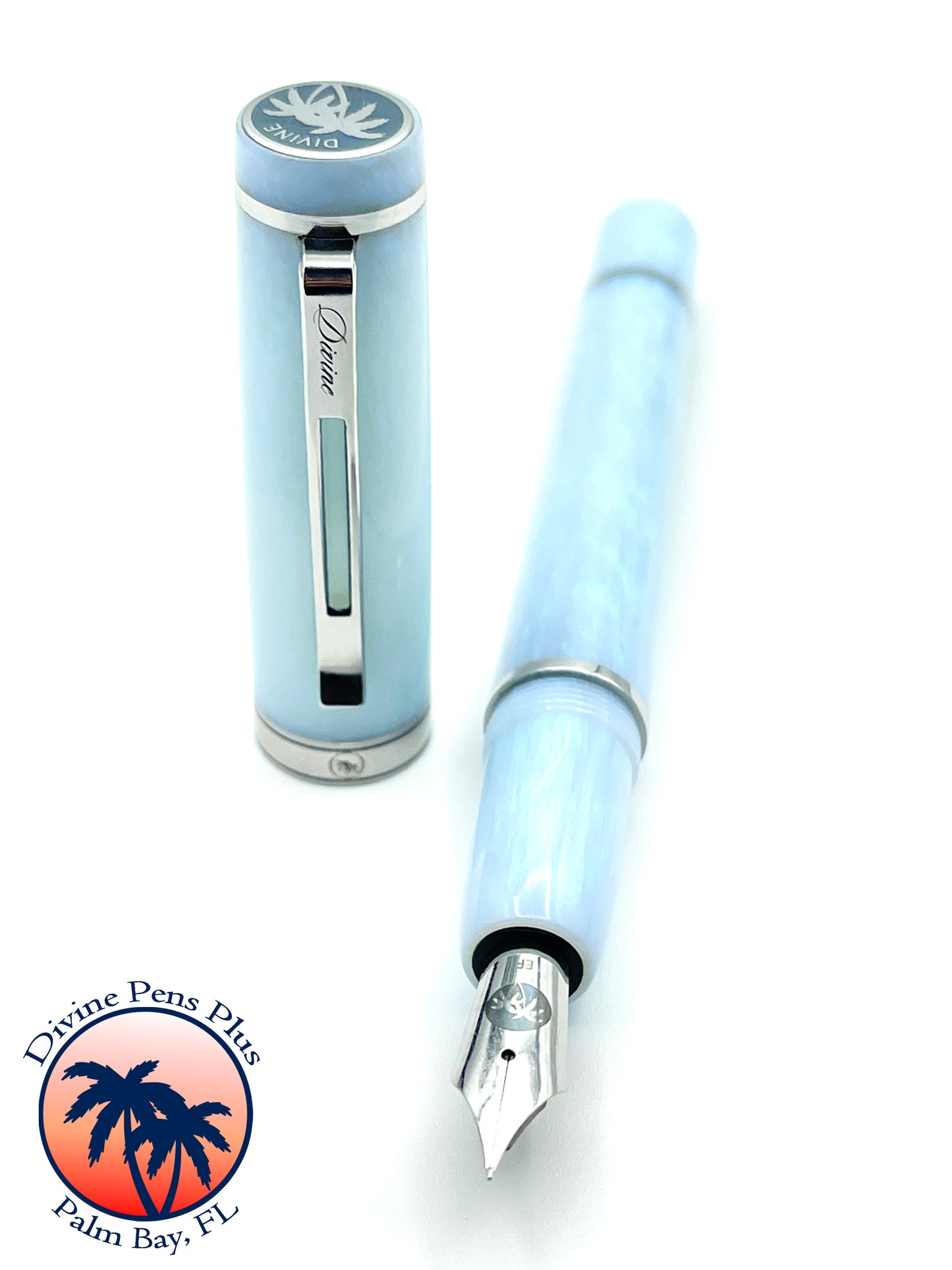 Divinus Fountain Pen - "Electric Blue"