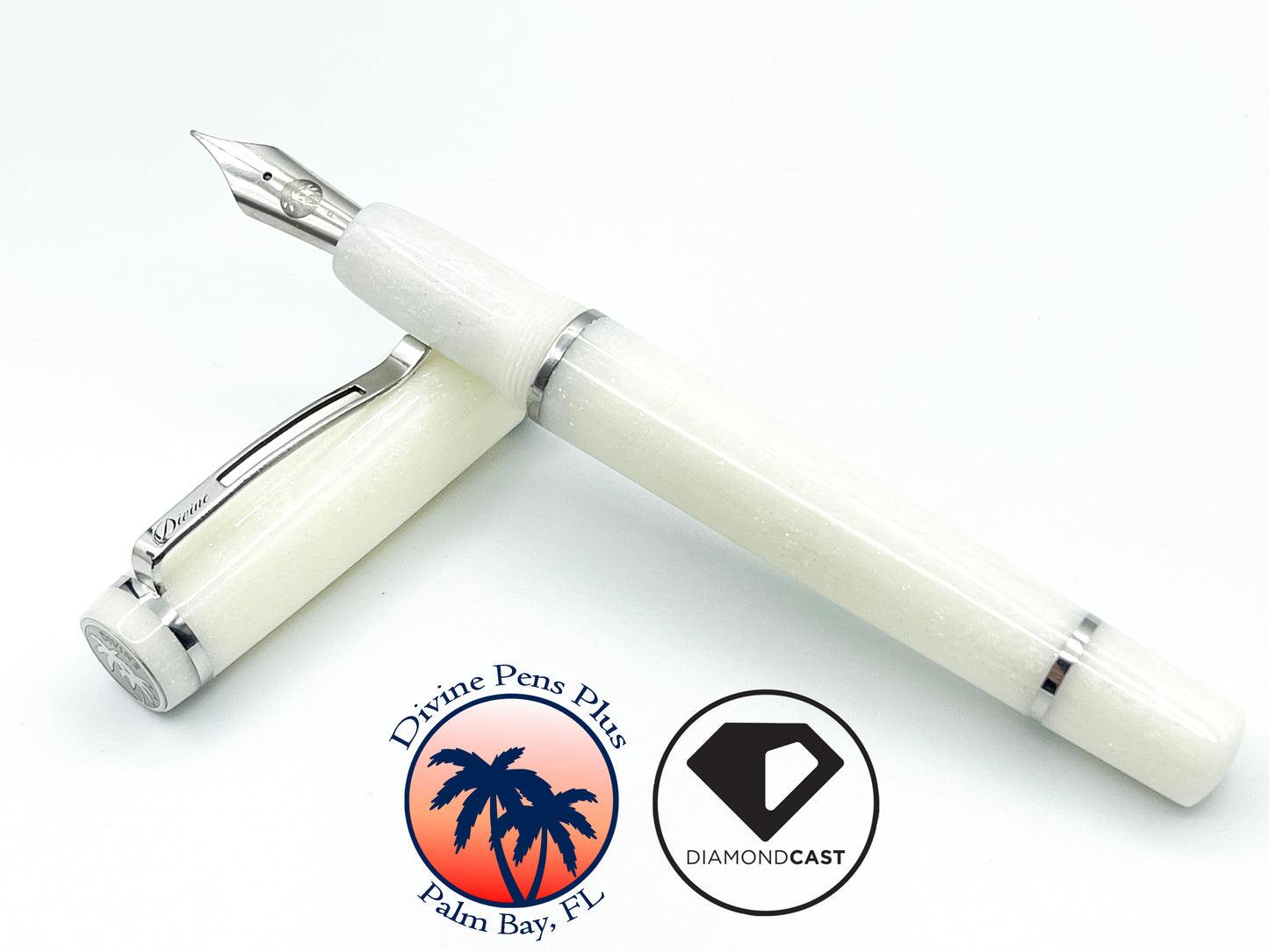Divinus Fountain - "White Radiance" DiamondCast™