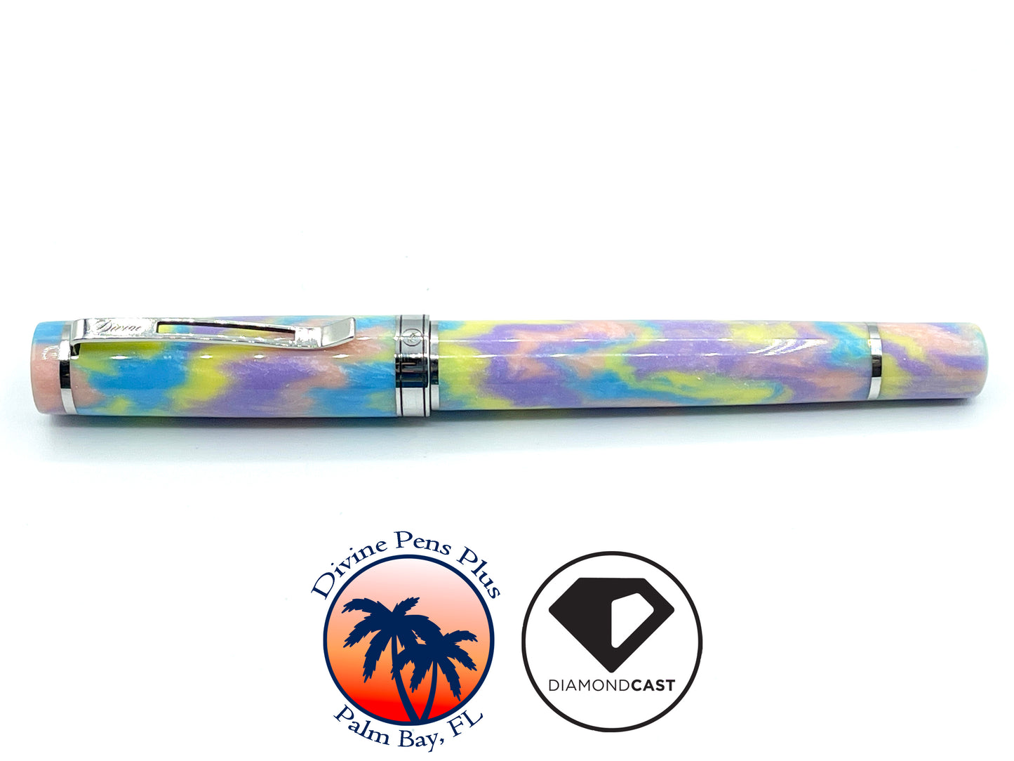 Divinus Fountain Pen - "Unicorn Poop" DiamondCast™