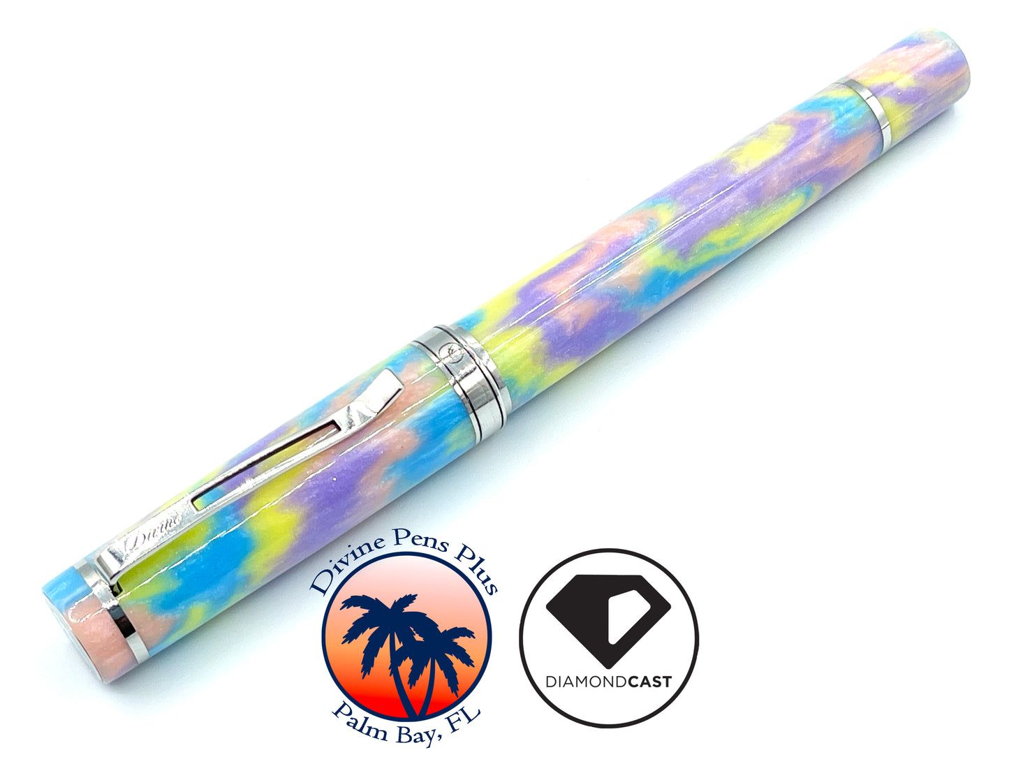 Divinus Fountain Pen - "Unicorn Poop" DiamondCast™
