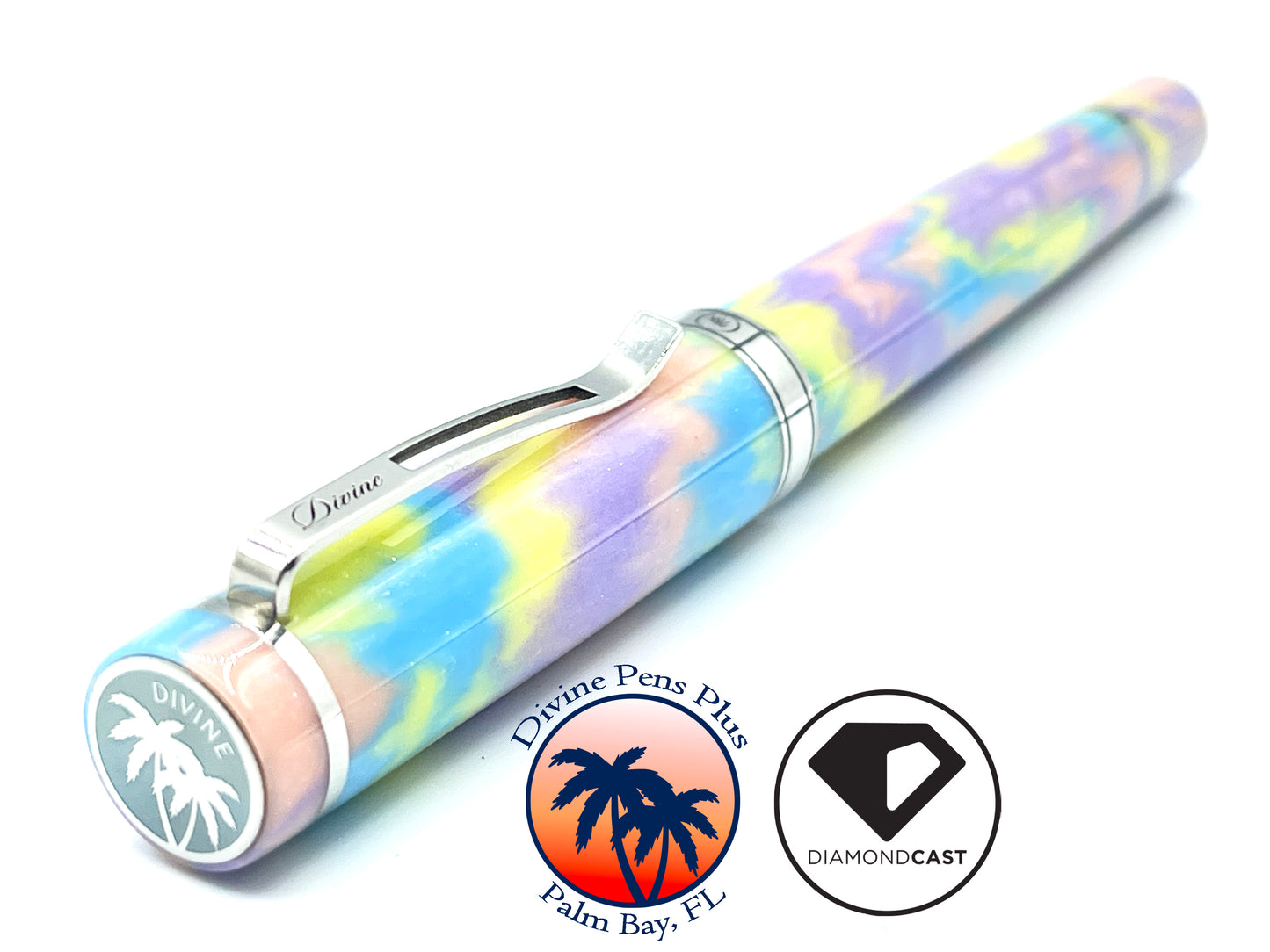 Divinus Fountain Pen - "Unicorn Poop" DiamondCast™