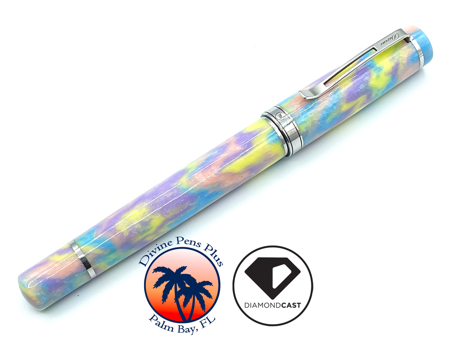 Divinus Fountain Pen - "Unicorn Poop" DiamondCast™