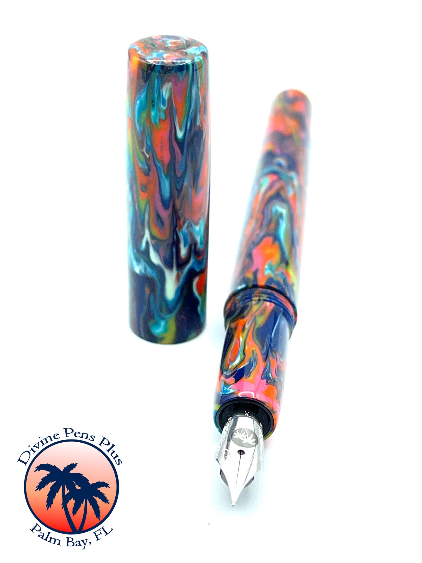 Palm Bay Fountain Pen - "Ocean Sunset"