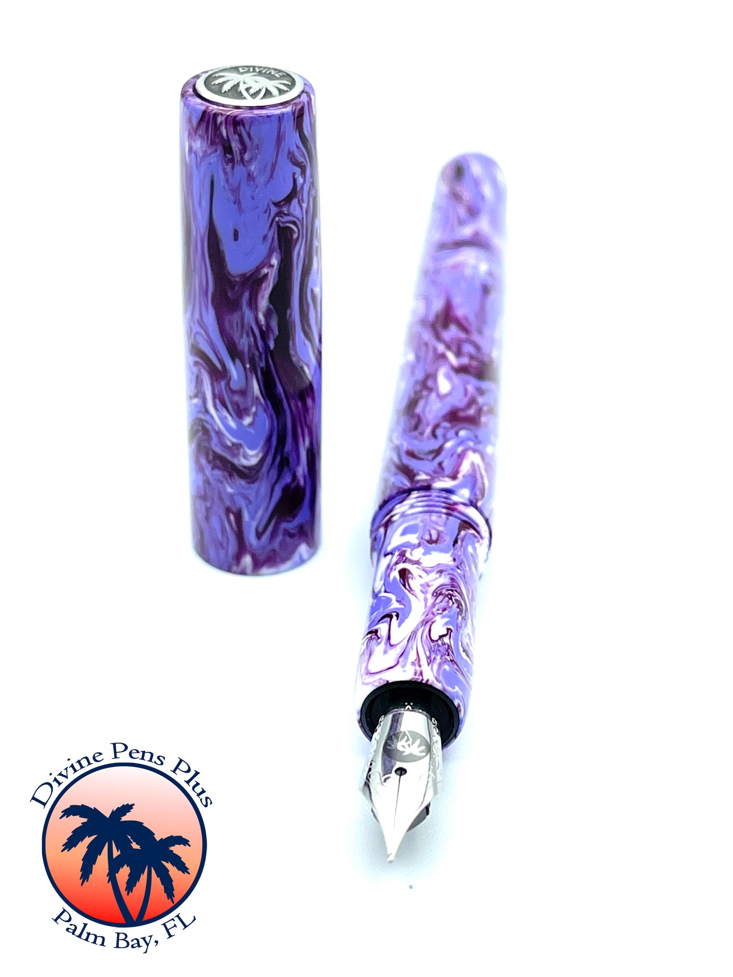 Palm Bay Fountain Pen - "Plumeria"