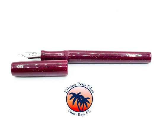 Spes Fountain Pen - "Boysenberry" Glitter