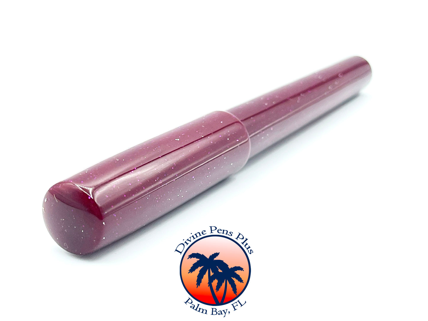 Spes Fountain Pen - "Boysenberry" Glitter