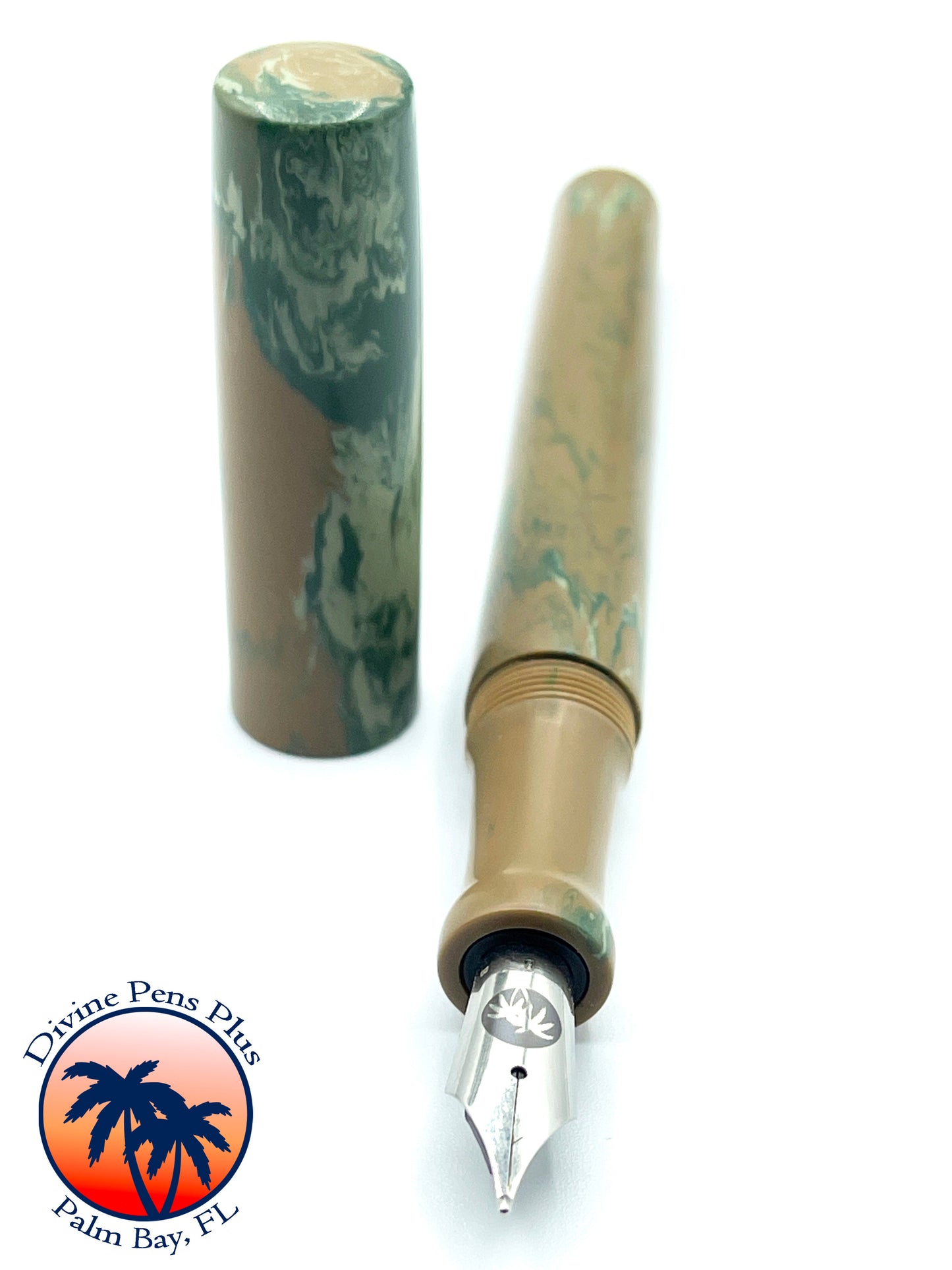 Spes Fountain Pen - "Woodland Camo"