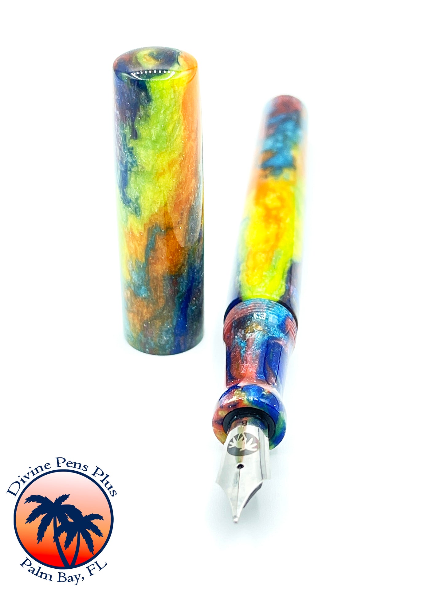Spes Fountain Pen - "Birds of Paradise" DiamondCast™