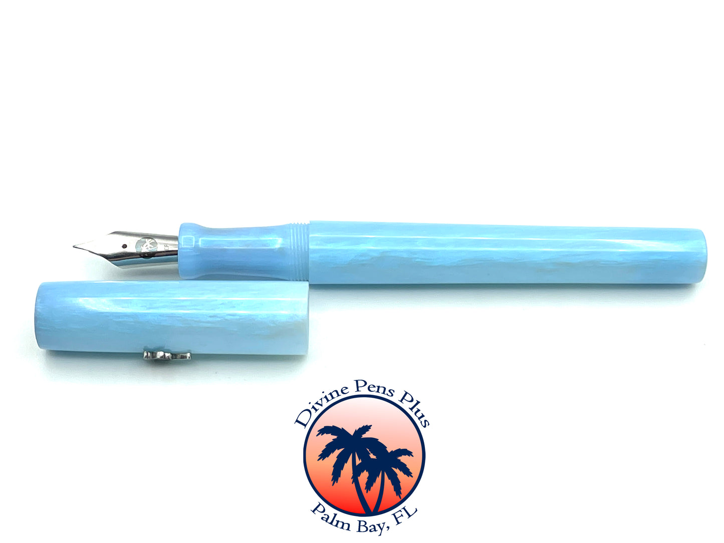 Spes Fountain Pen - "Electric Blue"