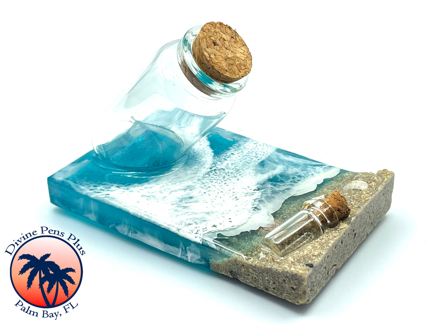 Seashore Pen Display - Small Single Bottle (S1)