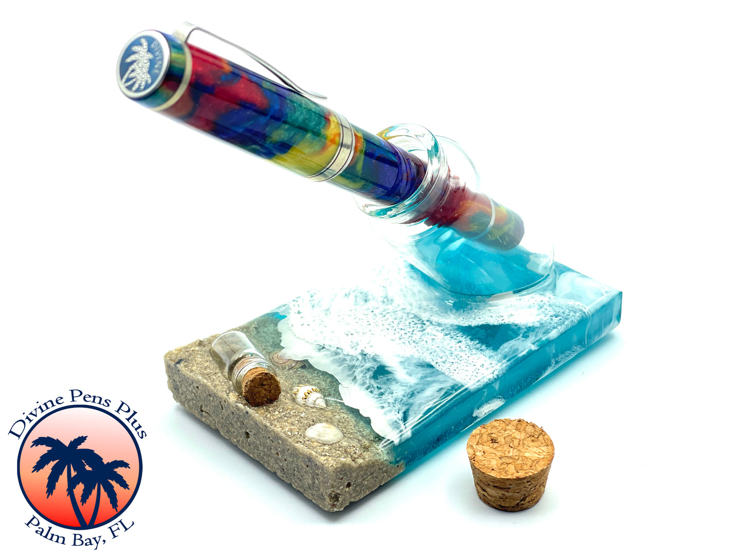 Seashore Pen Display - Small Single Bottle (S1)