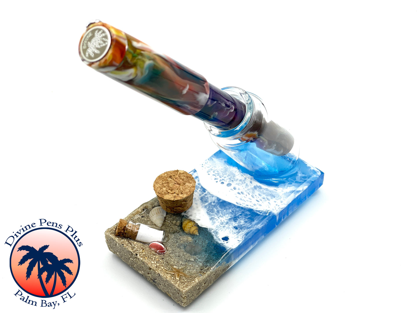 Seashore Pen Display - Small Single Bottle (S7)