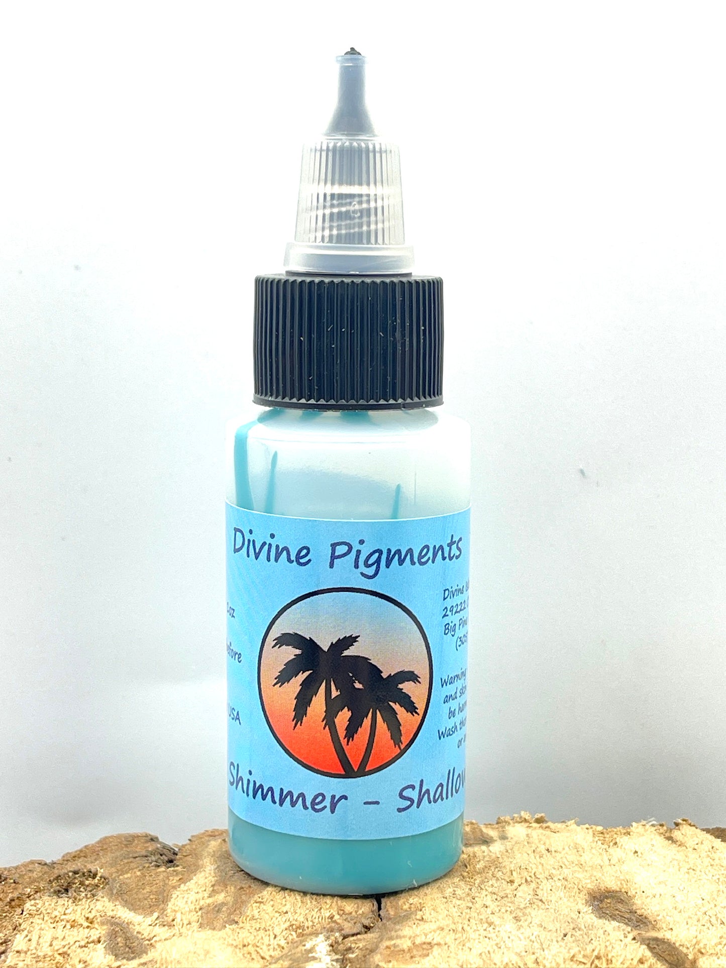 Liquid Shimmer - Shallow Blue