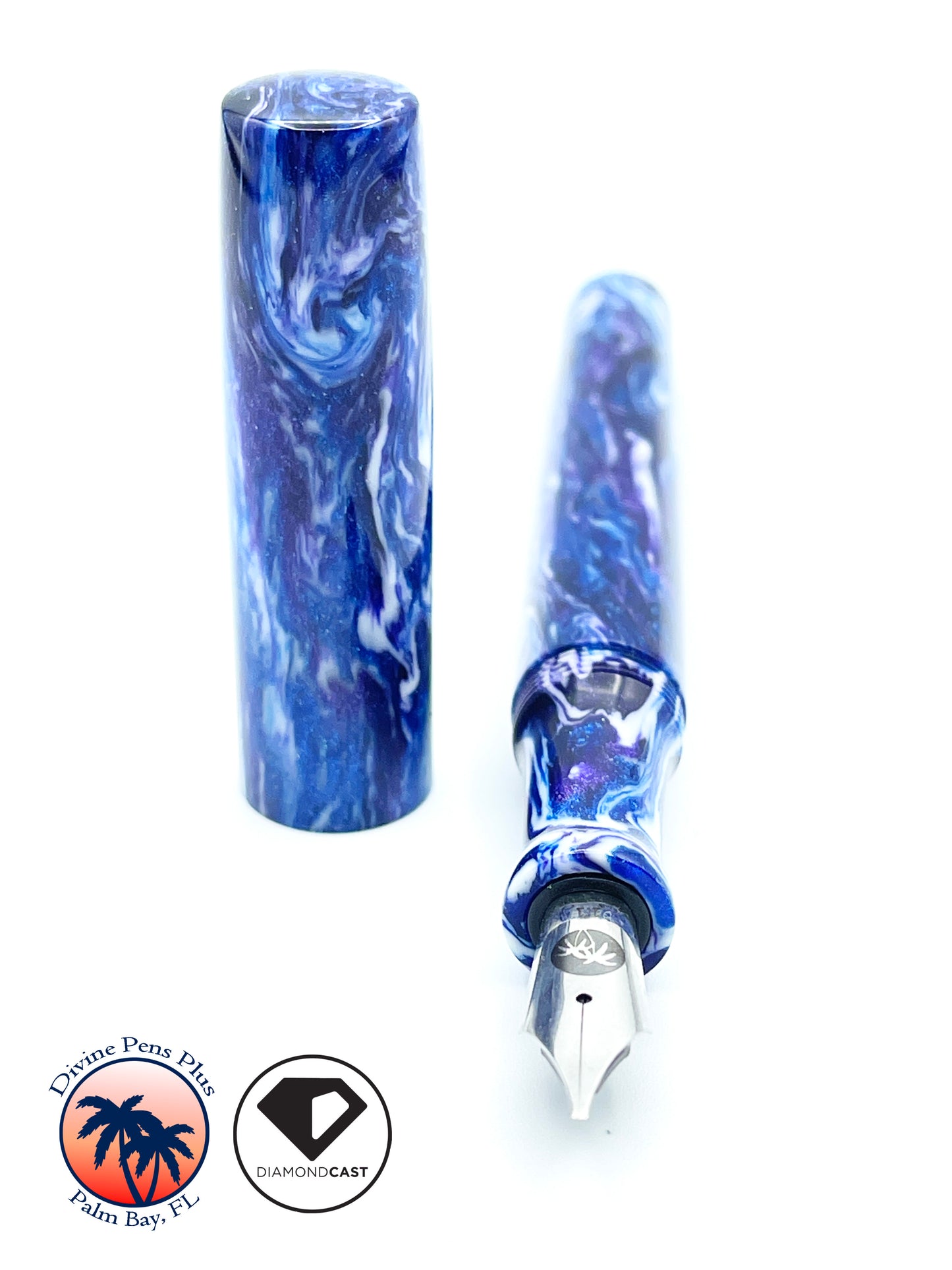 Spes Fountain Pen - "Andromeda" DiamondCast™