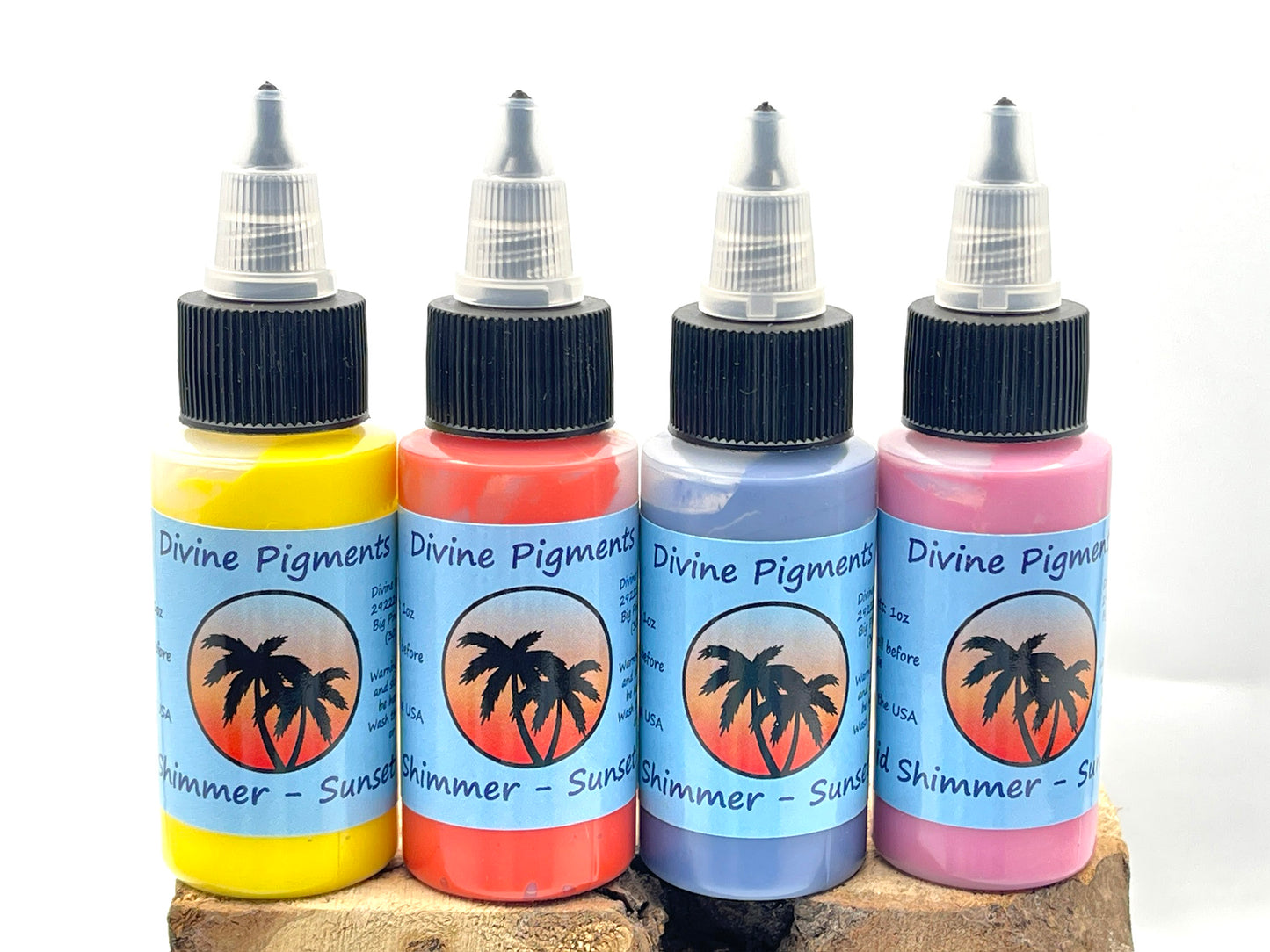 Liquid Shimmer - Sunset Colors