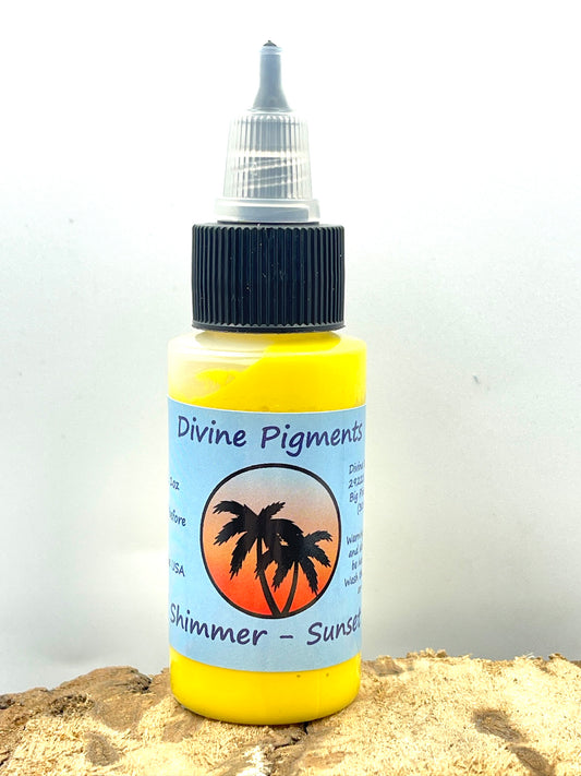 Liquid Shimmer - Sunset Yellow