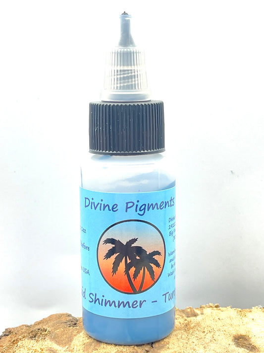 Liquid Shimmer - Turquoise