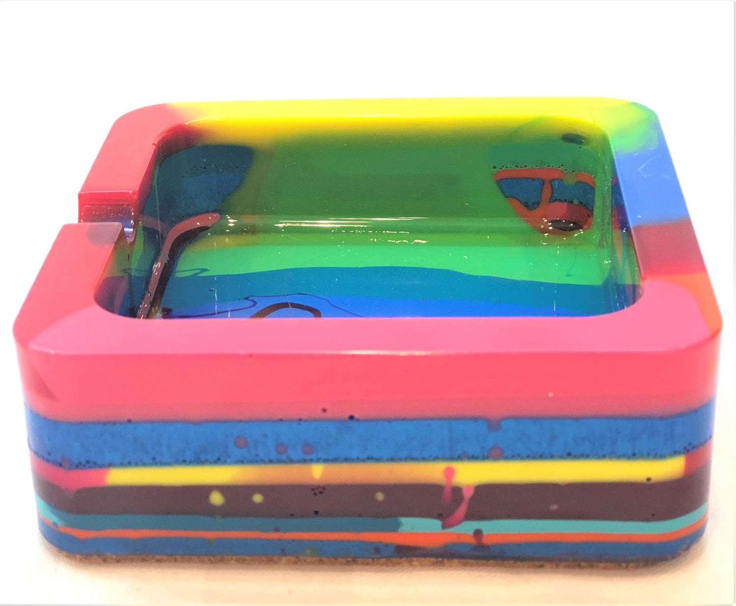 Square Tie Dye Trinket/Ashtray