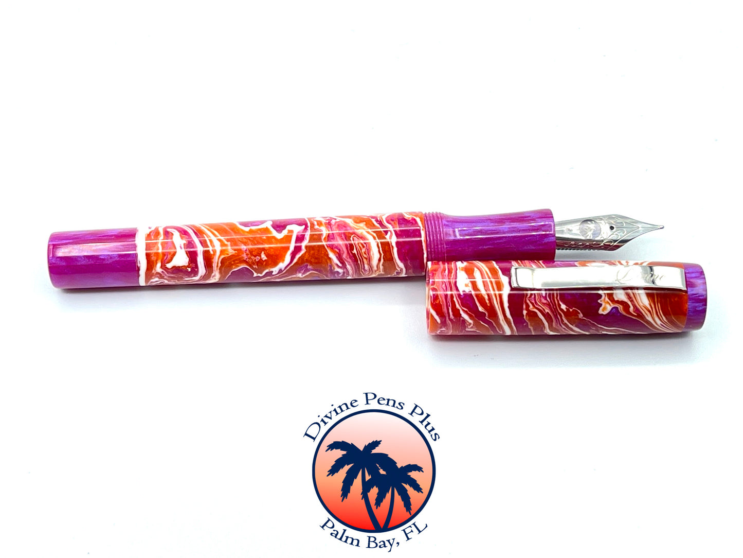 Agape Fountain Pen - "Hibiscus"