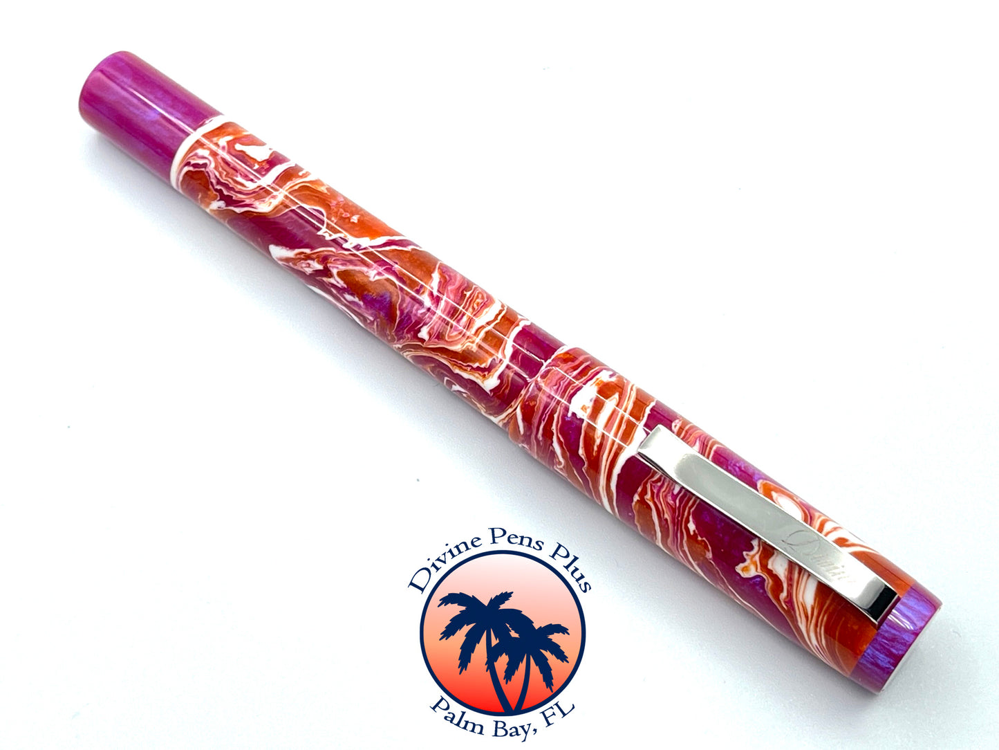 Agape Fountain Pen - "Hibiscus"