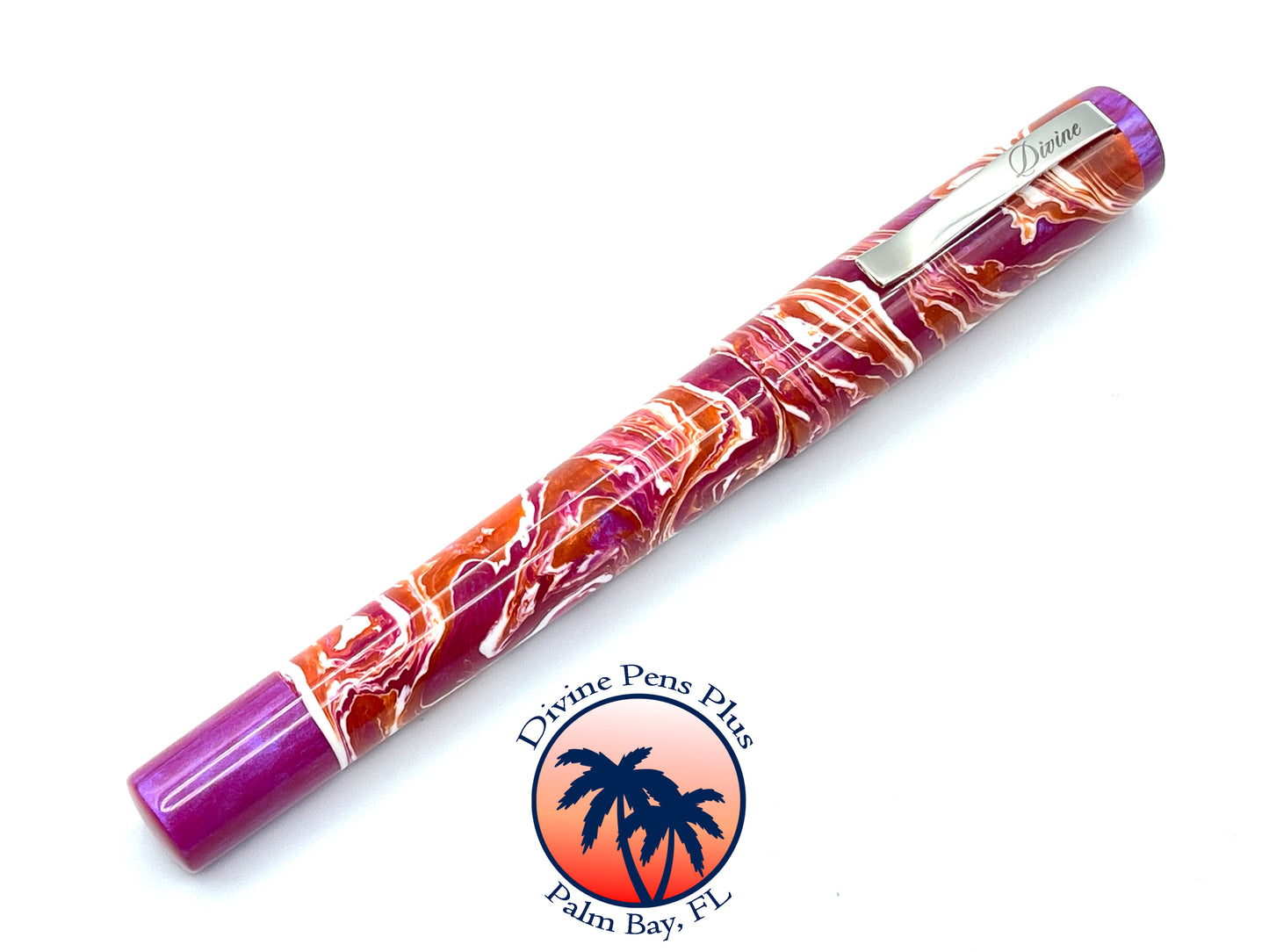 Agape Fountain Pen - "Hibiscus"