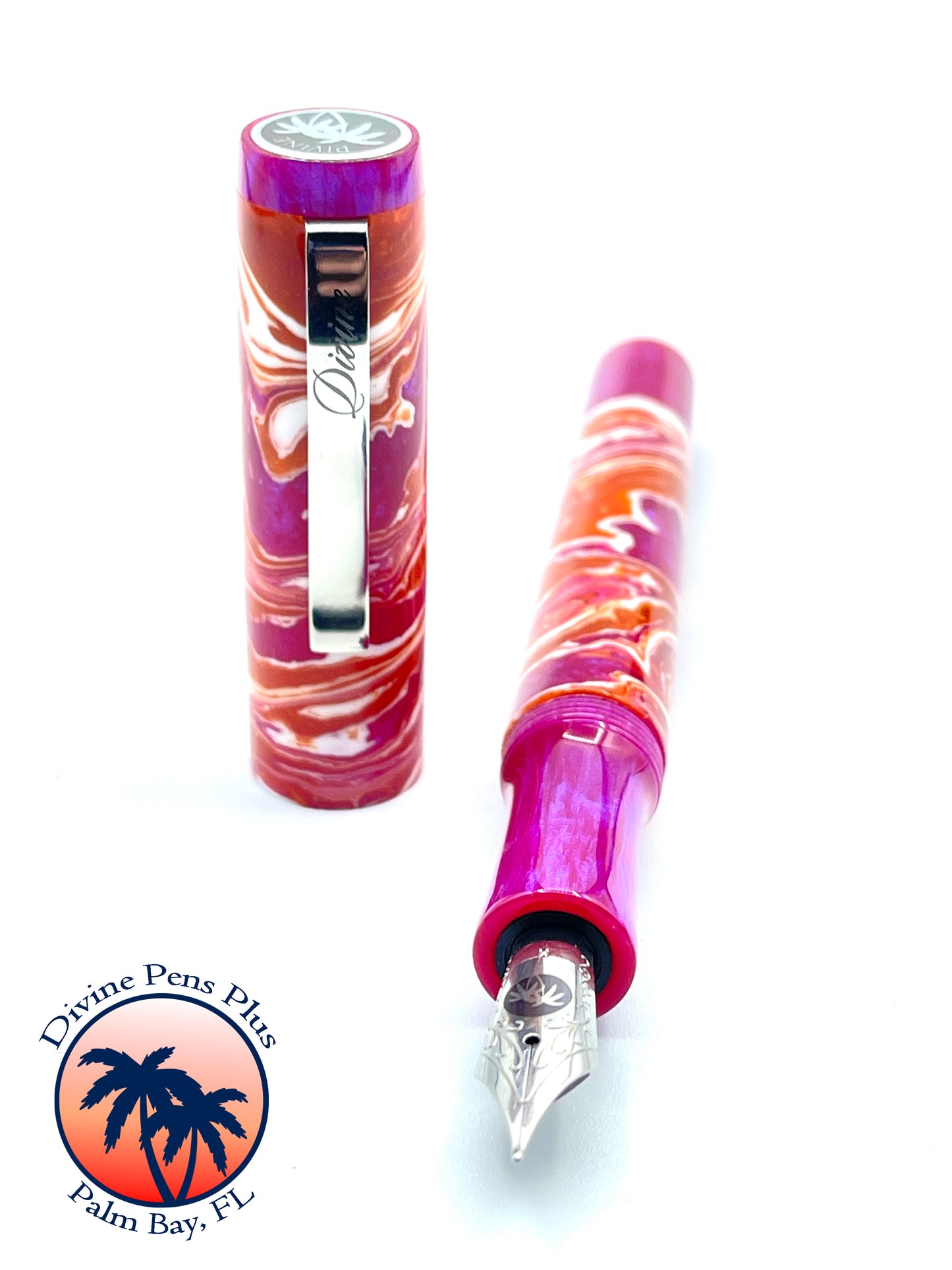 Agape Fountain Pen - "Hibiscus"