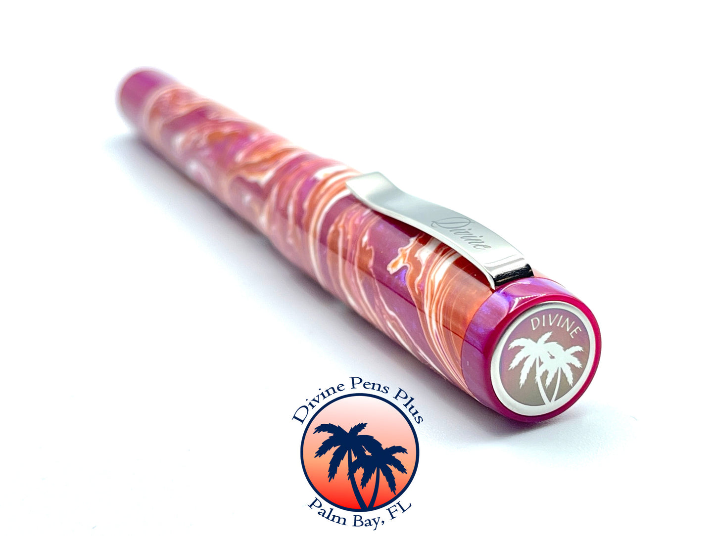 Agape Fountain Pen - "Hibiscus"