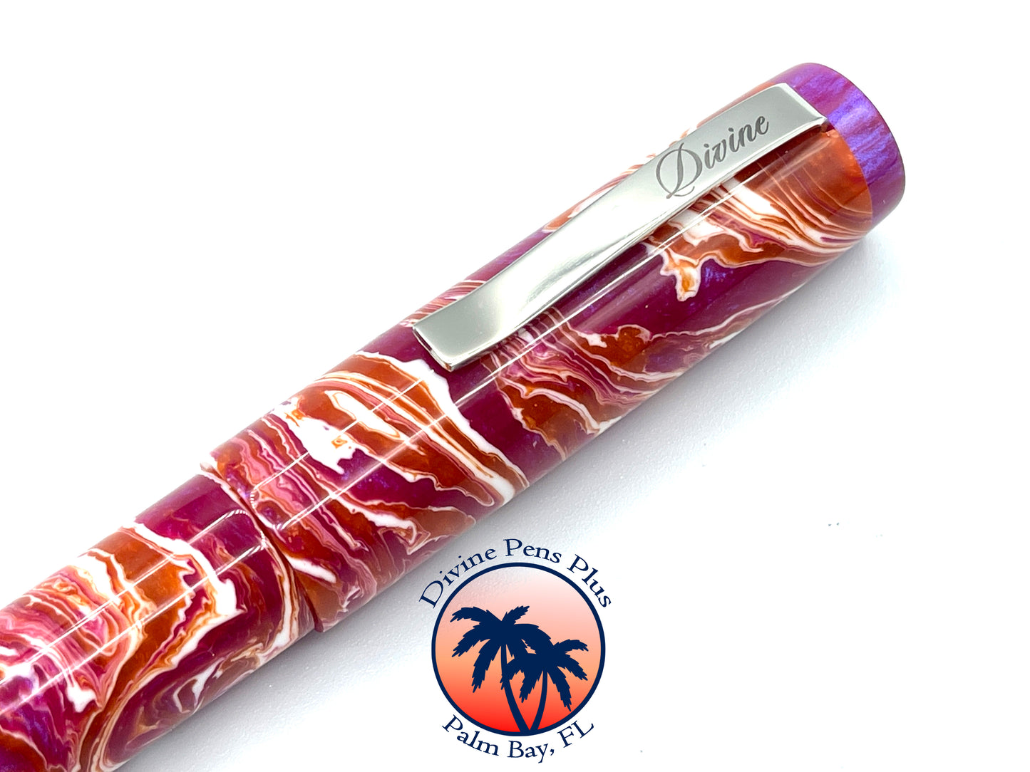 Agape Fountain Pen - "Hibiscus"