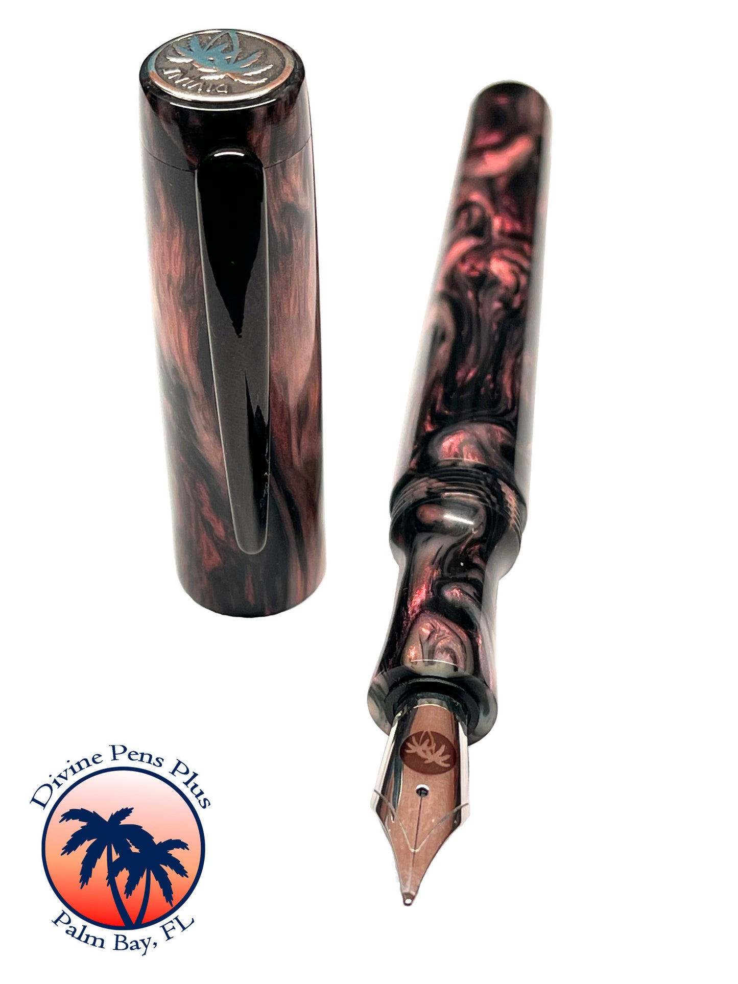 Agape Fountain Pen - "Black Jack"